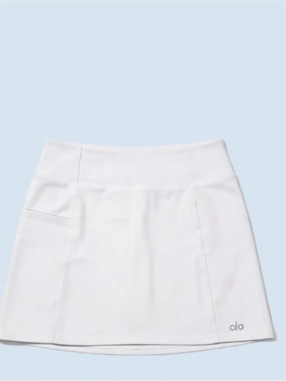 ALO Yoga Airbrush High-Waist Good Form Tennis Skirt